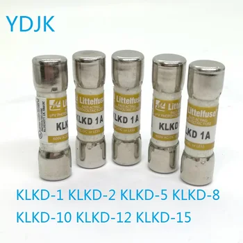 5PCS/LOT Бързодействаща керамика ПРЕДПАЗИТЕЛ KLKD-1 KLKD-2 KLKD-5 KLKD-8 KLKD-10 KLKD-12 KLKD-15 600VAC 1 2 5 8 10 12 15A Размер: 10x38mm