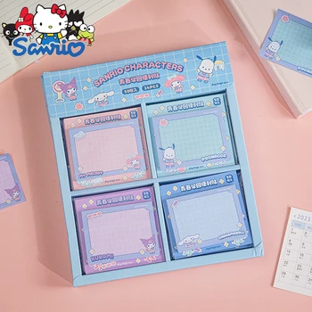 12 комплекта Истински Sanrio Joytop бележник Поставяне на хартия за писане Memo Pad Училищни пособия канцеларски материали на едро