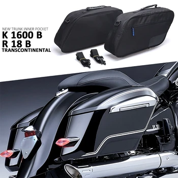 Аксесоари за мотоциклети Чанти за страничен багаж Чанта за подплата на седлото за BMW R18 B R 18 Transcontinental K1600B K 1600 B K1600 B Всички години