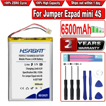 HSABAT 6500mAh батерия за джъмпер Ezpad мини 4S mini4S таблетен компютър