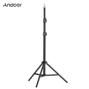 Andoer 2.1M статив метална светлина стойка регулируема фотография статив стойка за студио рефлектор софтбокс LED видео светлина