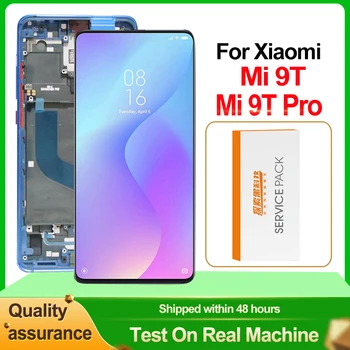 100% тестван 6.39'' LCD за Xiaomi Mi 9T Pro OLED дисплей сензорен екран дигитайзер събрание за Redmi K20 Pro LCD подмяна