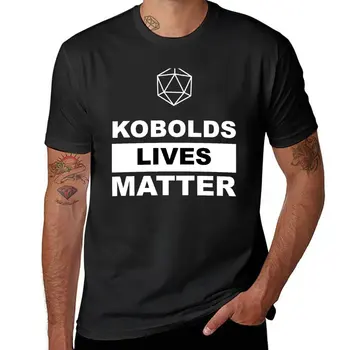 New Kobolds Lives Matter - D20 Edition тениска спортен фен тениски персонализирани тениски мъжки т ризи