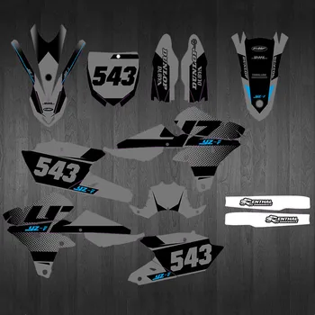 GRAPHICS Персонализирани стикери мотоциклет ваденки за Yamaha YZF250 2014-2018 YZF450 YZ450F 2014 2015 2016 2017 YZ250FX 2015-2019