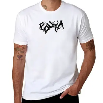 Нова тениска Pouya Тениска момчета бели тениски Извънгабаритни тениски тениски