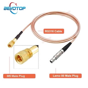 BNC към FFA щепсел Lemo 00 съвместим конектор RF коаксиален RG316 кабел събрание опашка за ултразвуков дефект детектор