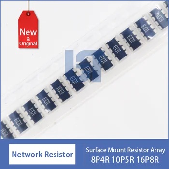 YC248-FR-0775RL 0402x8 1% 75R Yageo повърхностен монтаж мрежови резистор масиви 16P8R RoHS съвместим безоловен висока стабилност
