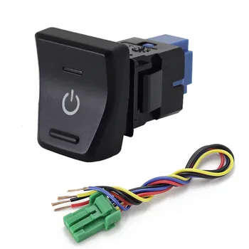 1pc вентилатор за захранване Електронно куче Записващо устройство за шофиране Среден бутон за управление за Toyota Wilanda RAV4 2020