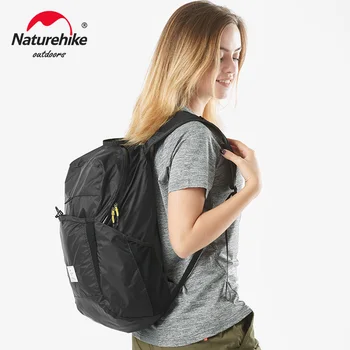 Naturehike раница 170g 18L ултралека чанта за рамо жени мъж чанта водоустойчив сгъваема чанта пътуване катерене трекинг раница