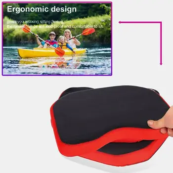 Висока еластичност издънка удобни кану възглавница стол подложка памет възглавница сгъсти каяк седалка подложка