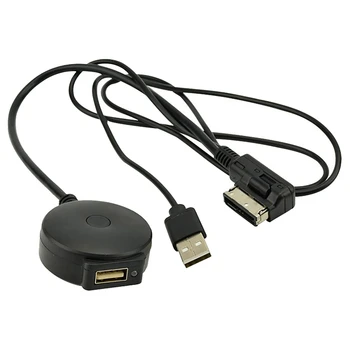 автомобилен Bluetooth модул USB Aux приемник кабелен адаптер AMI MMI 2G Foraudi A5 8T A6 4F A8 4E Q7 7L Радио медиен интерфейс