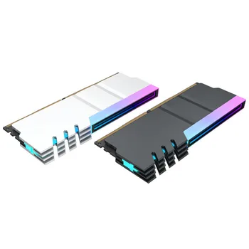 Компютър DDR4 DDR5 5V ARGB синхронизиране на модул памет радиатор PC RGB колоритен Ram охладител Heatsink охлаждане Shim броня аксесоари