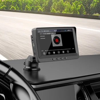 Безжичен Carplay Android Auto мултимедиен плейър 7 инчов сензорен екран 4 + 64GB аудио радио Bluetooth-съвместим Mirrorlink FM AUX