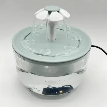 Дозатор Филтър Вода Електрически s Котка Филтриращ фонтан Pet Mute Drinker USB Bowl Auto Recirculation за