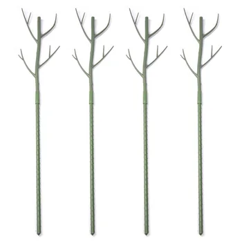 Инструменти за кол за поддръжка на растения Пластмасови колове за увивни растения Поддръжка на растенията Trellis Garden Единична стъбло цвете подкрепа щанд