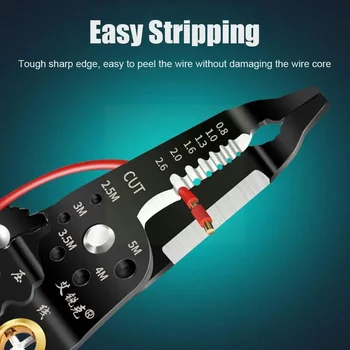 Wire Plier многофункционален електротехник O2a7 кримпване желязо стриптизьорка скоба разделяне инструмент ликвидация нож