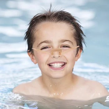 Щипка за нос за плуване с удобни латексови щепсели за деца и възрастни